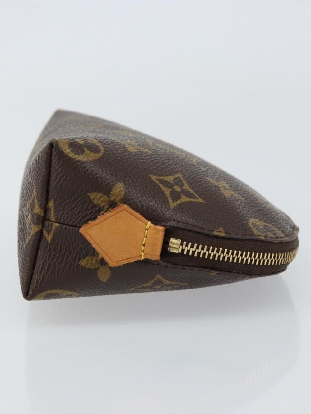 LOUIS VUITTON Monogram Pochette Cosmetic PM Pouch M43998 LV Auth BA9147 - Picture 5 of 16